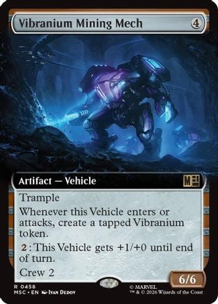 Vibranium Mining Mech (Extended Art) (458) - Commander: Marvel Super Heroes