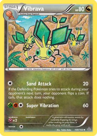 Vibrava (109) Reverse Holofoil - Primal Clash