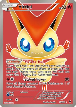 Victini (Full Art) (98) Holofoil - Noble Victories
