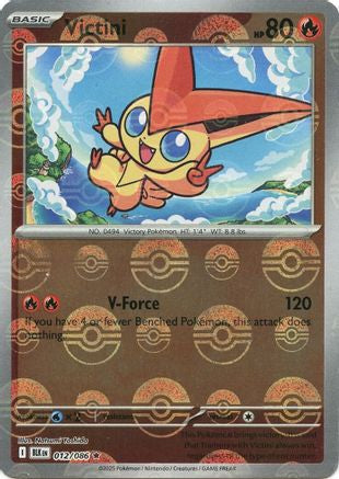 Victini (Poke Ball Pattern) (12) Reverse Holofoil - Black Bolt