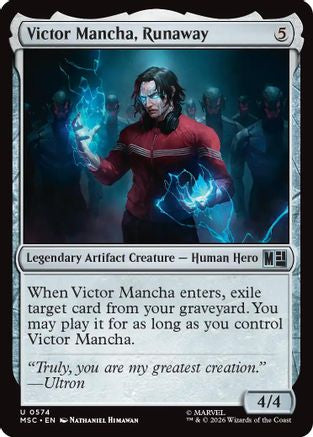 Victor Mancha, Runaway (574) Foil - Commander: Marvel Super Heroes