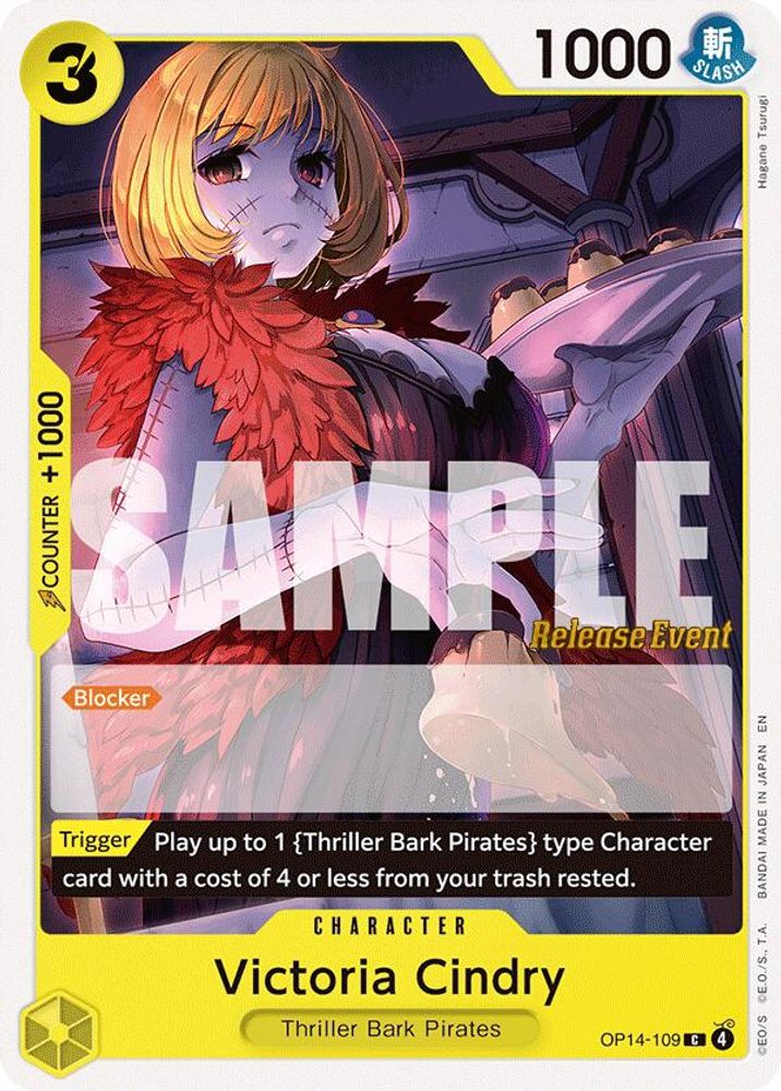 Victoria Cindry (OP14-109) Release Event Cards