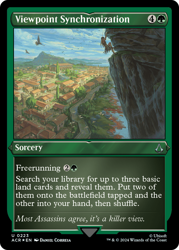 Viewpoint Synchronization (223) Etched Foil - Assassin's Creed
