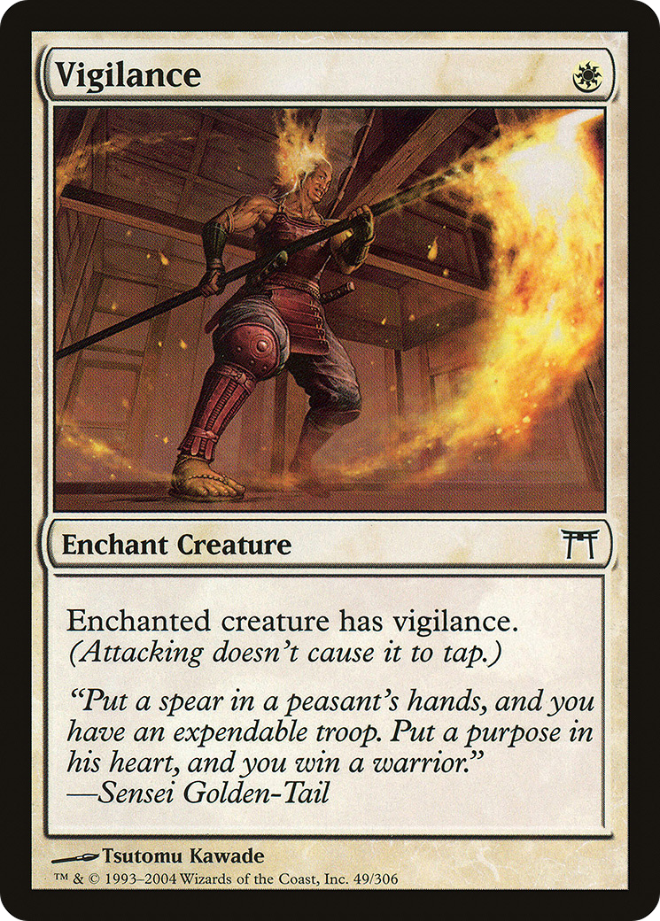 Vigilance (049) - Champions of Kamigawa