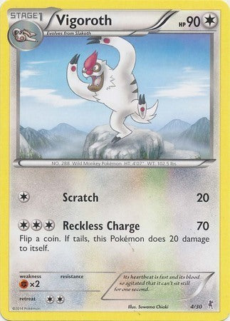 Vigoroth (4) - Trainer Kit: Bisharp & Wigglytuff