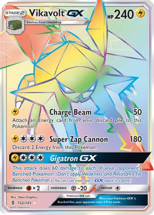 Vikavolt GX (152) Holofoil - Guardians Rising
