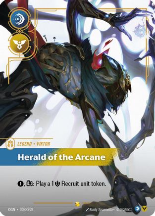 Viktor – Herald of the Arcane (Showcase) (308) Foil - Origins
