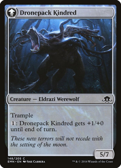 Vildin-Pack Outcast // Dronepack Kindred (148) Foil - Eldritch Moon