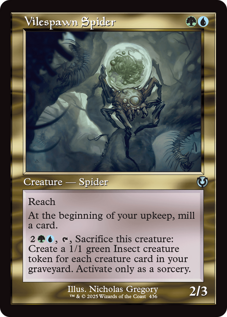 Vilespawn Spider (Retro) (436) - Innistrad Remastered