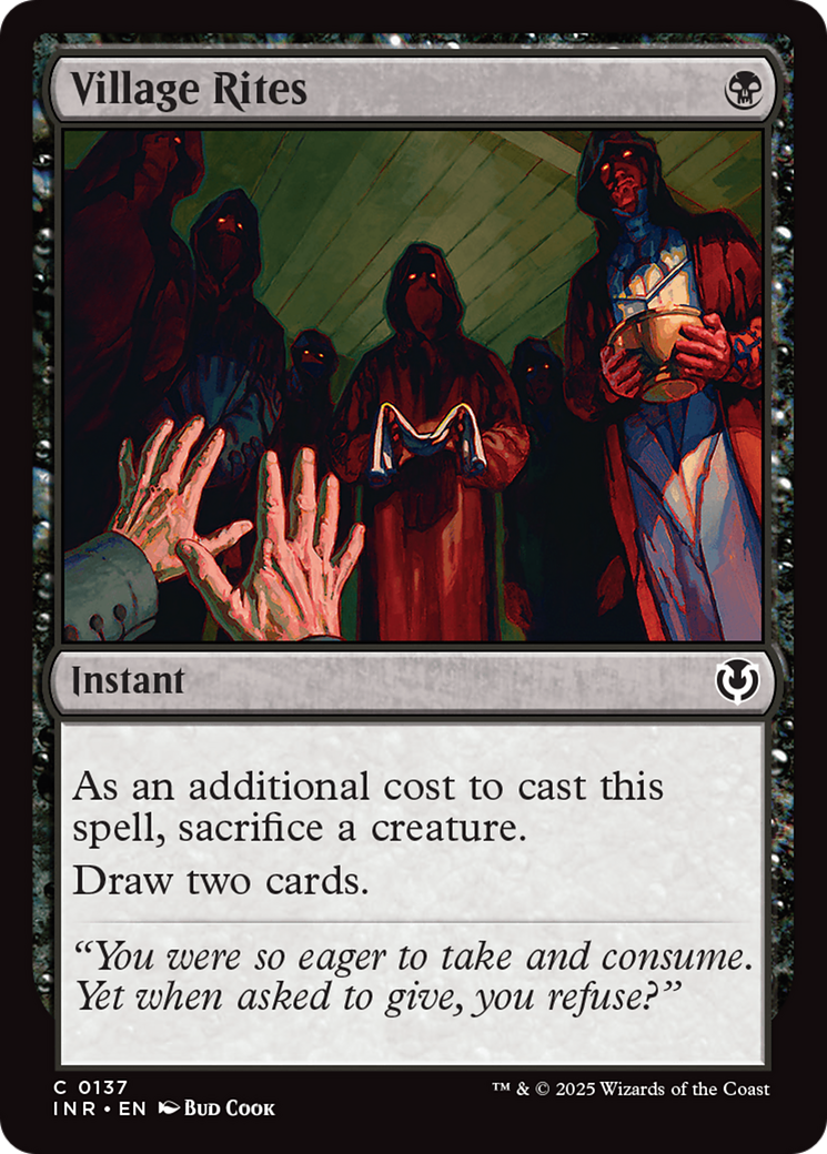 Village Rites (137) Foil - Innistrad Remastered