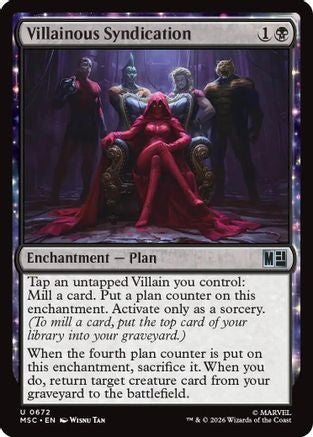 Villainous Syndication (672) - Commander: Marvel Super Heroes