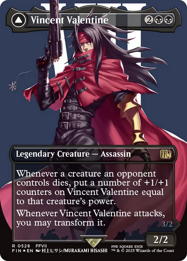 Vincent Valentine // Galian Beast (Borderless) (528) Surge Foil - FINAL FANTASY