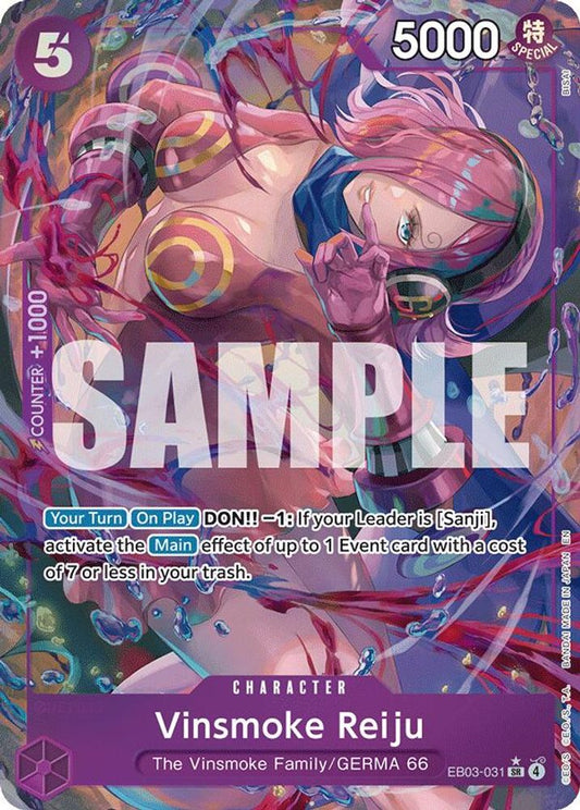 Vinsmoke Reiju (Alternate Art) (EB03-031) Foil