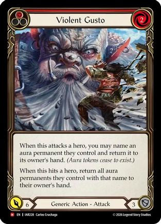 Violent Gusto (IAR228) - Usurp the Shadow Throne