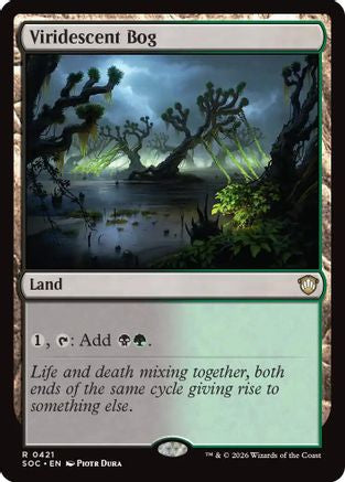Viridescent Bog (421) - Commander: Secrets of Strixhaven