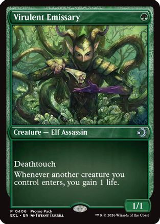 Virulent Emissary (Promo Pack) (406) - Lorwyn Eclipsed