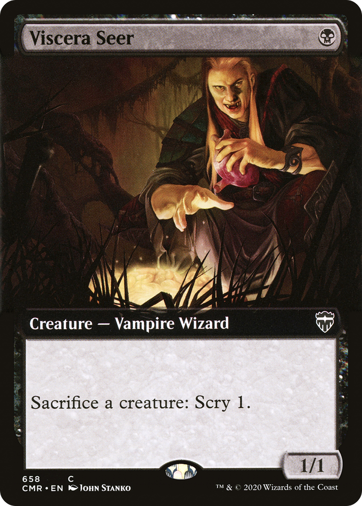 Viscera Seer (Extended Art) (658) - Commander Legends Foil