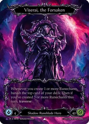 Viserai, the Forsaken (Marvel) (IAR106) Cold Foil - Usurp the Shadow Throne
