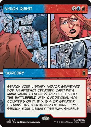 Vision Quest (Showcase) (309) Foil - Marvel Super Heroes