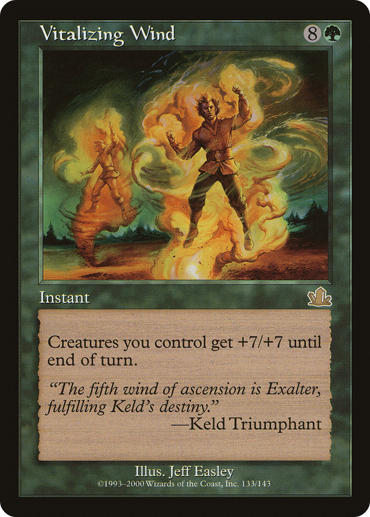Vitalizing Wind (133) Foil - Prophecy