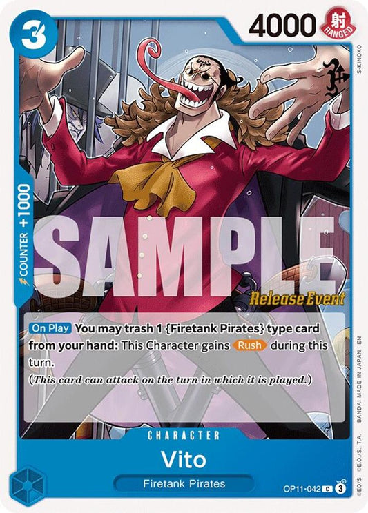 Vito (OP11-042) Release Event Cards