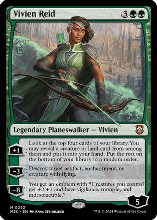 Vivien Reid (252) Ripple Foil - Commander: Modern Horizons 3