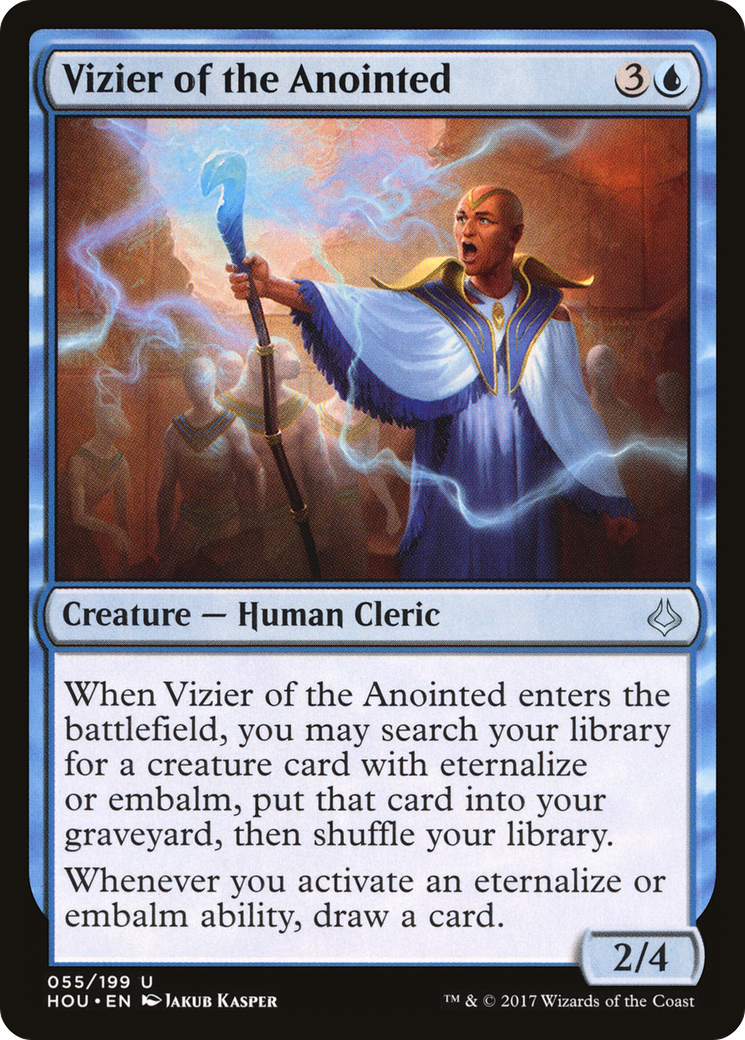 Vizier of the Anointed (055) - Hour of Devastation Foil