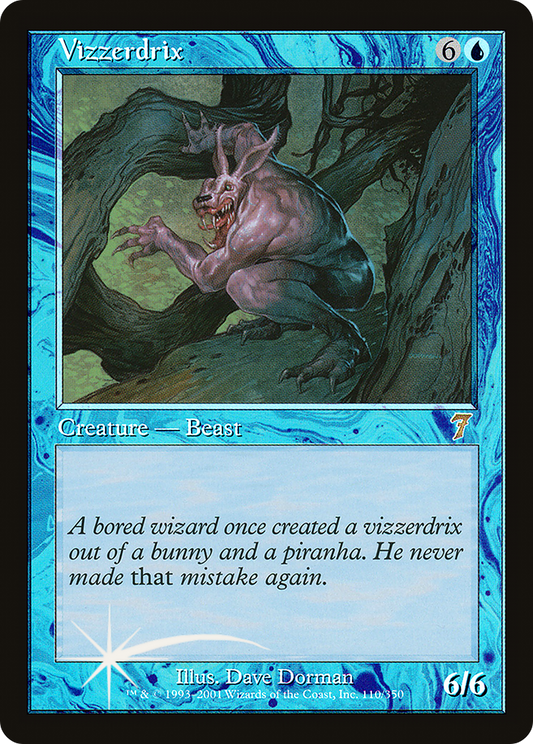Vizzerdrix (110) Foil - Seventh Edition