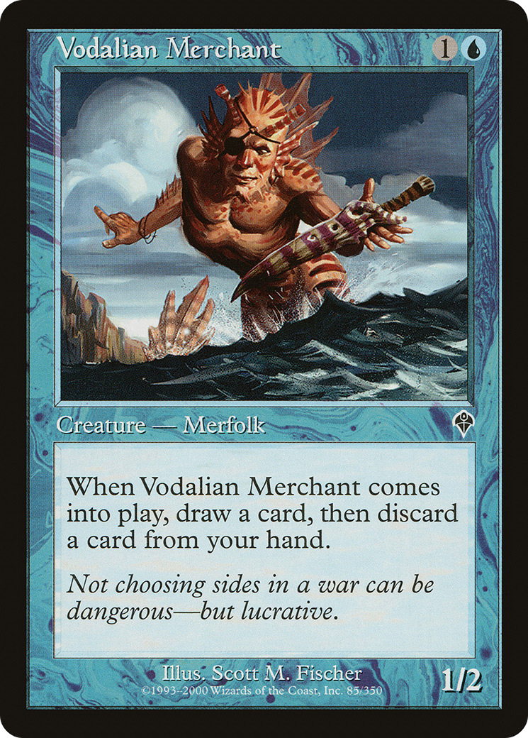 Vodalian Merchant (085) - Invasion