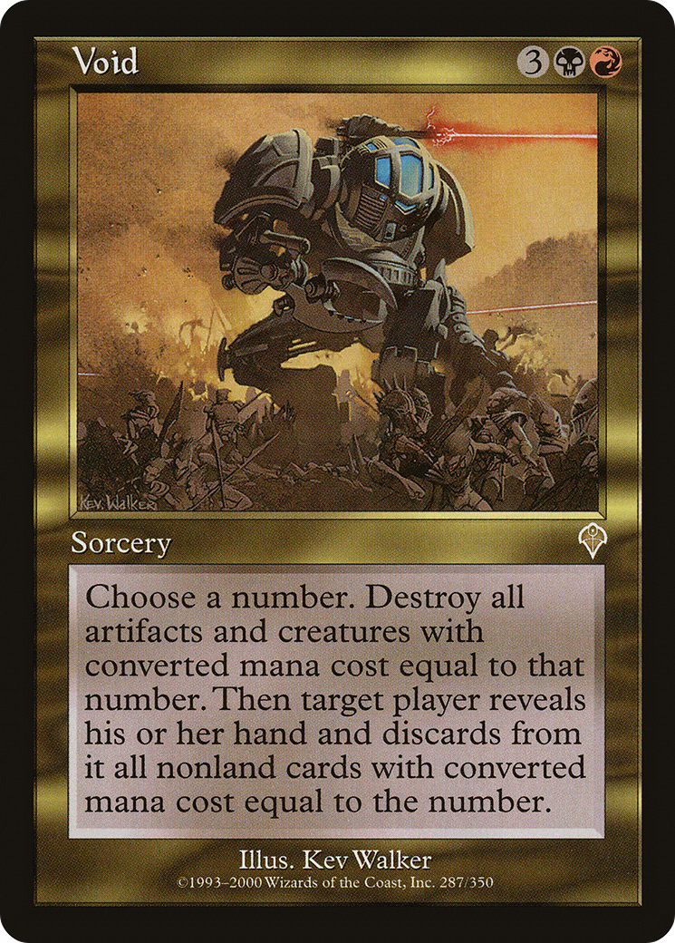 Void (287) Foil - Invasion