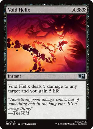 Void Helix (674) Foil - Commander: Marvel Super Heroes