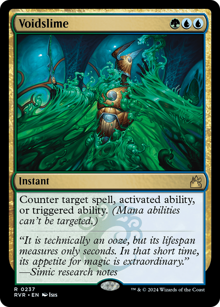Voidslime (237) Foil - Ravnica Remastered