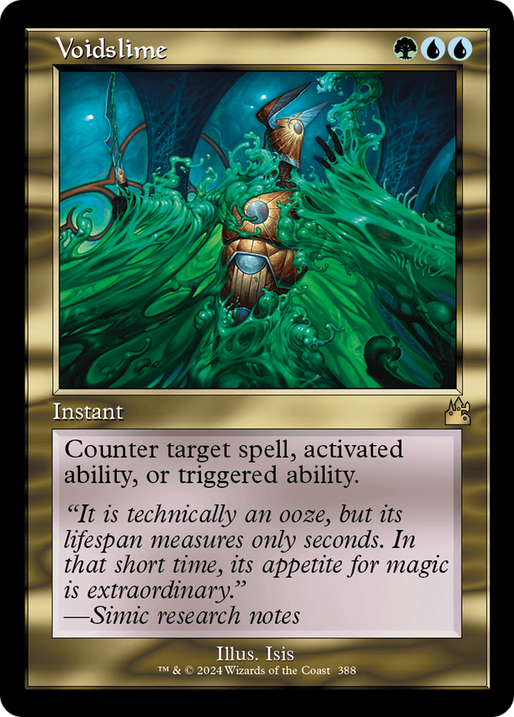Voidslime (Retro) (388) Foil - Ravnica Remastered