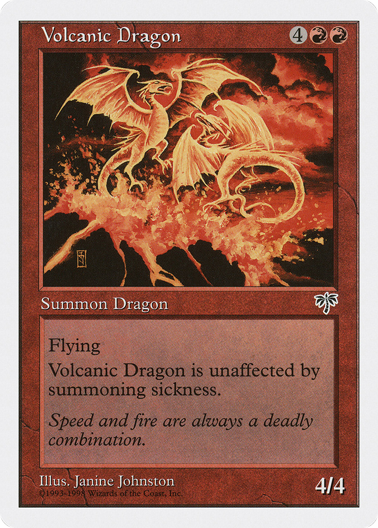 Volcanic Dragon (051) - Anthologies