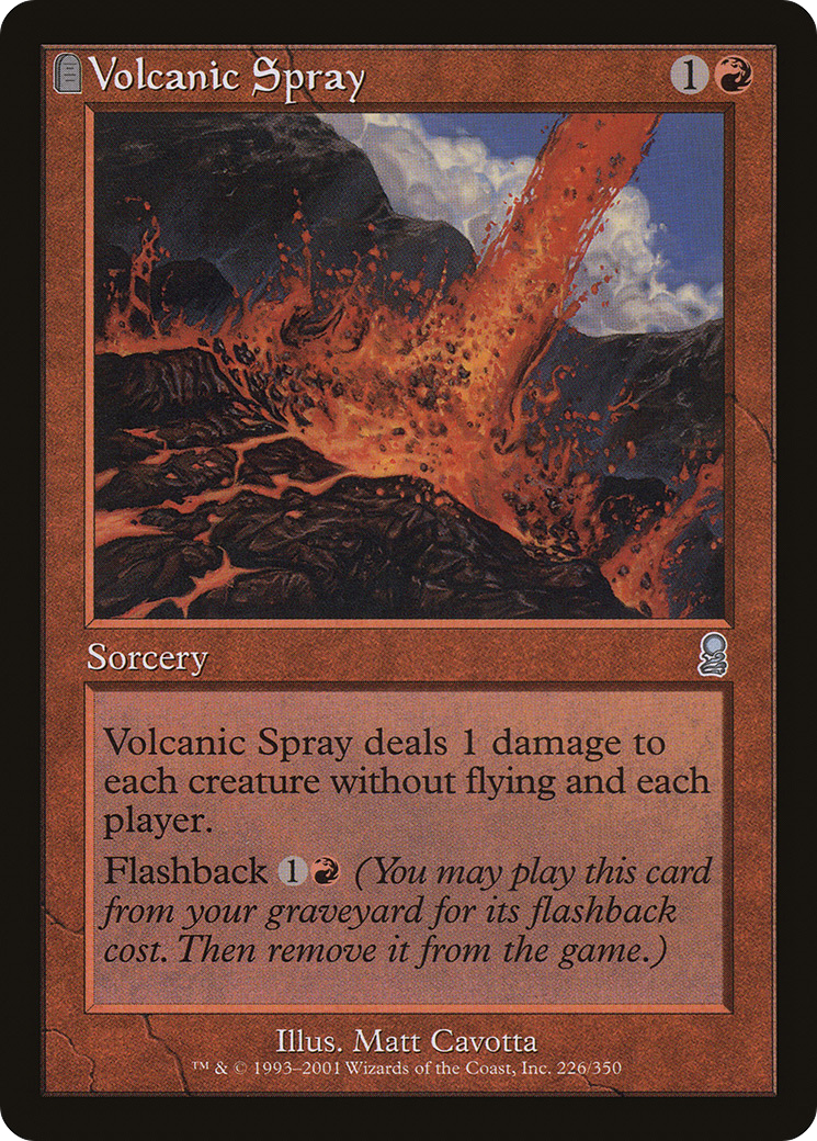 Volcanic Spray (226) Foil - Odyssey