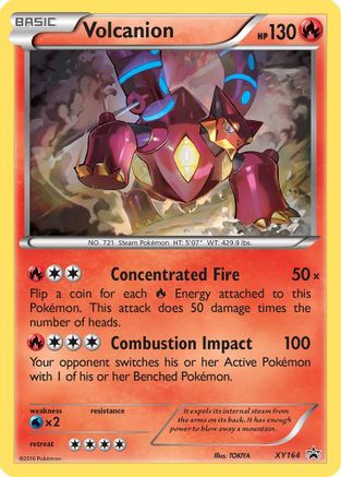Volcanion (XY164) Holofoil - Black Star Promos