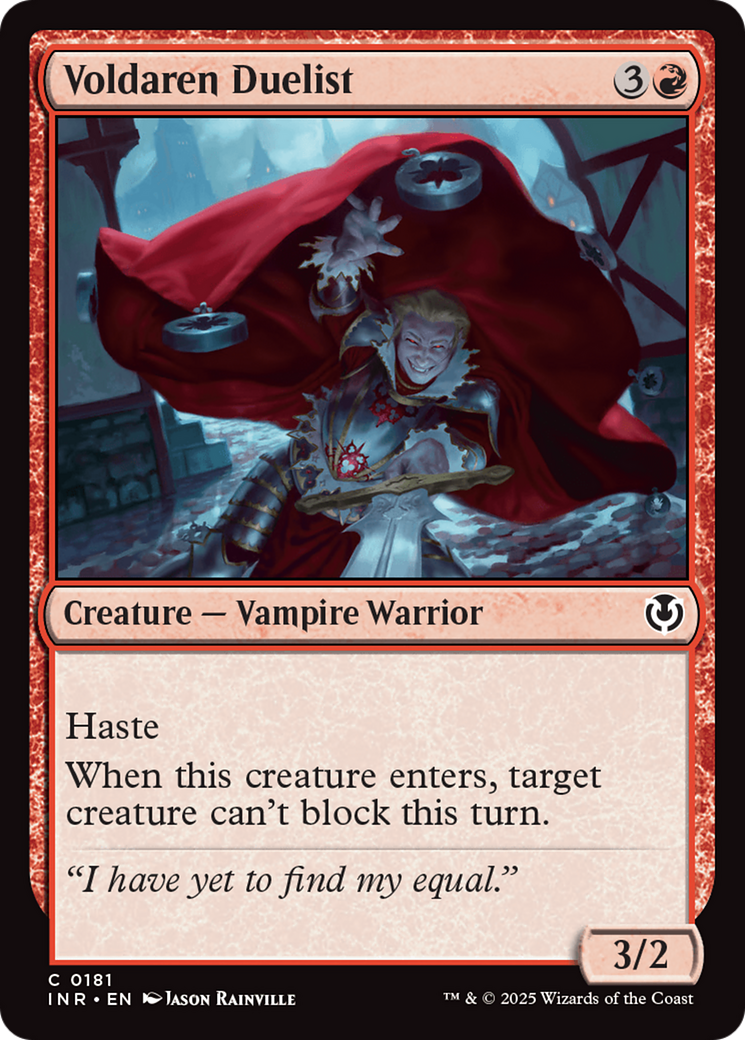 Voldaren Duelist (181) Foil - Innistrad Remastered