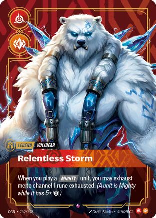 Volibear – Relentless Storm (249) Foil - Origins