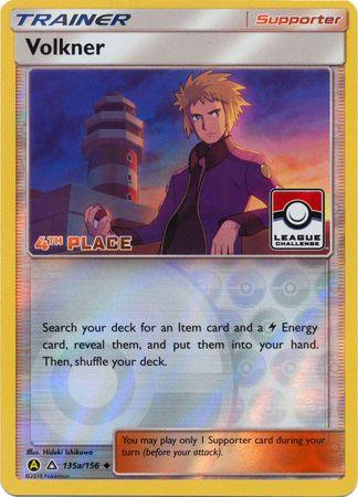 Volkner (League Challenge) [4th Place] (135a) Reverse Holofoil - Ultra Prism
