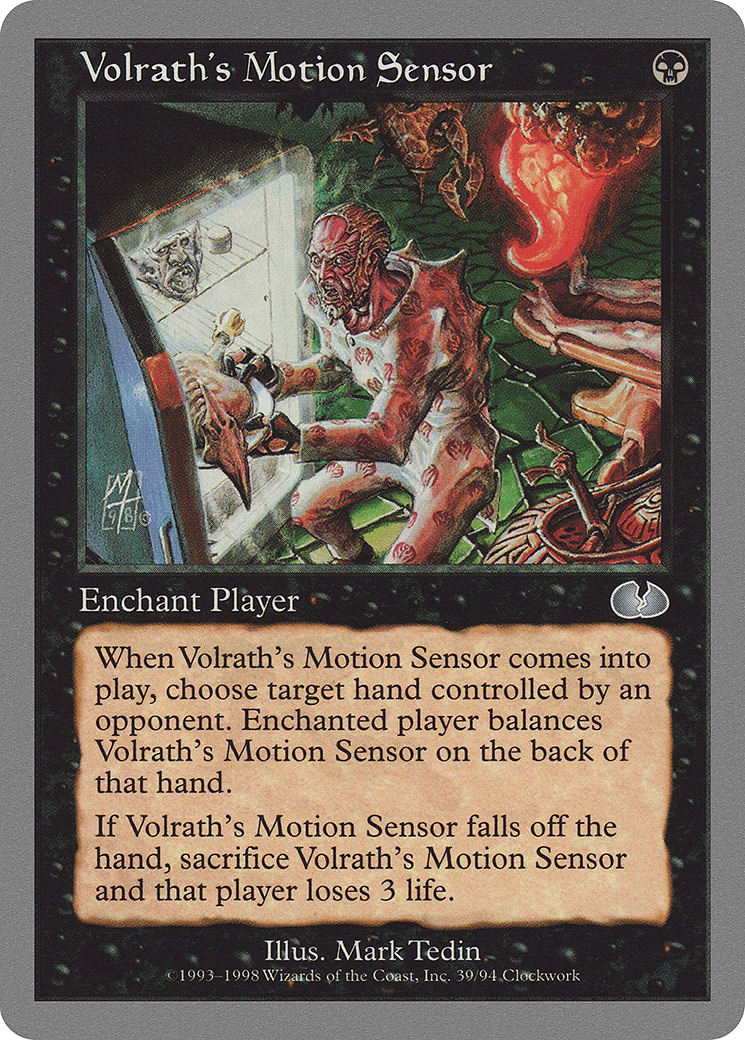 Volrath's Motion Sensor (039) - Unglued