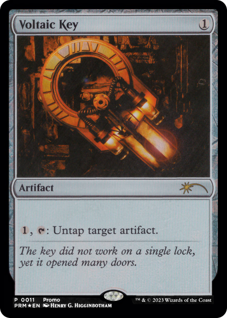 Voltaic Key (Graphic Novel Insert) (011) Foil - Media Promos