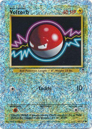 Voltorb (97) Reverse Holofoil - Legendary Collection