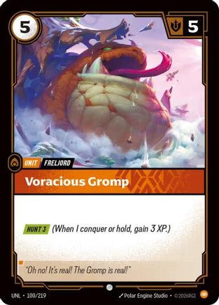 Voracious Gromp (100) - Unleashed