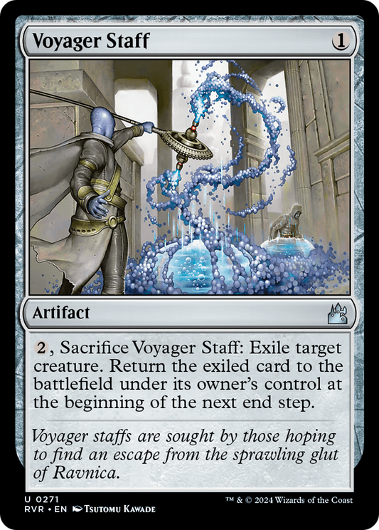 Voyager Staff (271) - Ravnica Remastered
