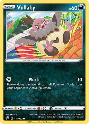 Vullaby (119) Reverse Holofoil - Rebel Clash