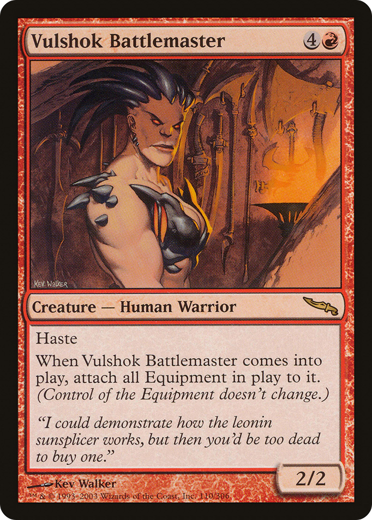 Vulshok Battlemaster (110) - Mirrodin