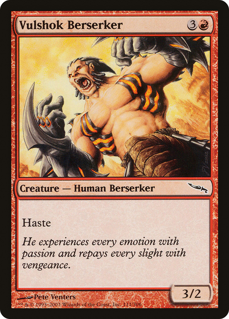 Vulshok Berserker (111) - Mirrodin