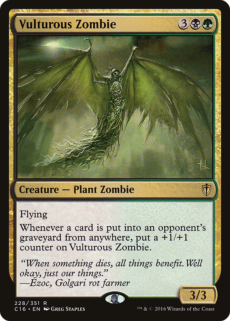 Vulturous Zombie (228) - Commander 2016