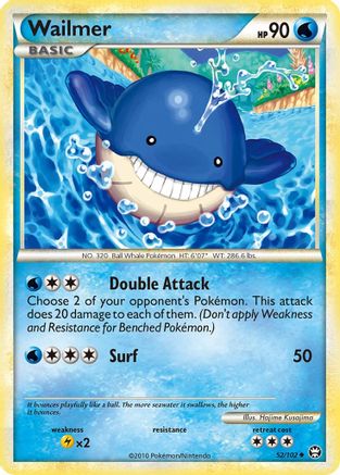 Wailmer (52) Reverse Holofoil - Triumphant