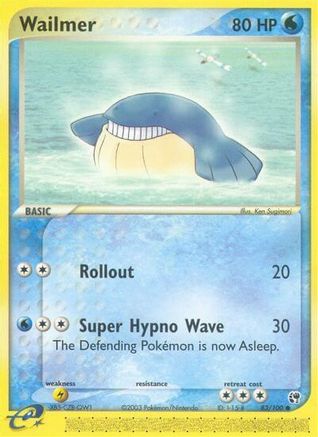 Wailmer (83) Reverse Holofoil - Sandstorm
